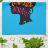 Frauen stärken geschirrtuch (Gefaltet)