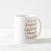 Frauen stärken kaffeetasse (VorderseiteRechts)