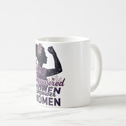 Frauen stärken kaffeetasse (VorderseiteRechts)