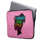 Frauen stärken laptopschutzhülle (Vorderseite Links)