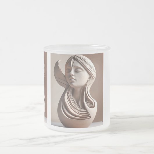 Frauen stärken mattglastasse (Mittel)