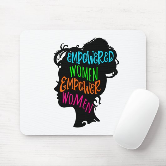 Frauen stärken mousepad (Mit Mouse)