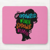 Frauen stärken mousepad (Vorne)