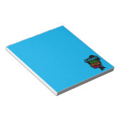 Frauen stärken notizblock (angewinkelt)