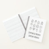 Frauen stärken notizblock (Innenseite)