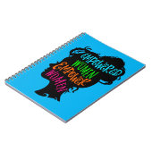 Frauen stärken notizblock (Linke Seite)