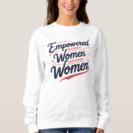 Frauen stärken sweatshirt (Vorderseite)