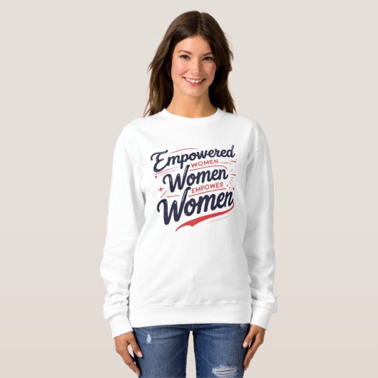 Frauen stärken sweatshirt (Vorne ganz)