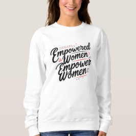 Frauen stärken sweatshirt