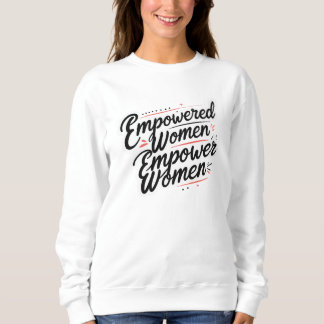 Frauen stärken sweatshirt