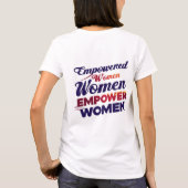 Frauen stärken T-Shirt (Rückseite)