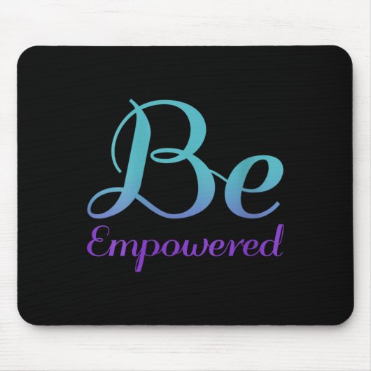 Frauen Stärkung Präventionsbewusstsein Mousepad (Vorne)