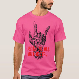 Frauen sterben bis auf Metall - Teufelshornhimmel T-Shirt