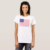 Frauen Sterne & Adler für immer Angepasstes Shirt (Vorne ganz)