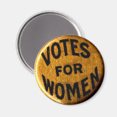 Frauen-Stimme - Magnet (Vorderseite/Rückseite)