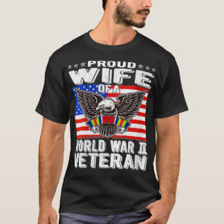 Frauen stolz auf die Ehefrau eines Veteranen-Patri T-Shirt