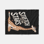 Frauen streichen in Richtung Galaxy Sitive Yoga Gi Fleecedecke (Vorderseite (Horizontal))