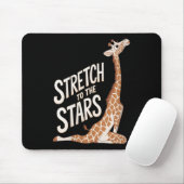 Frauen streichen in Richtung Galaxy Sitive Yoga Gi Mousepad (Mit Mouse)