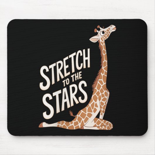 Frauen streichen in Richtung Galaxy Sitive Yoga Gi Mousepad (Vorne)