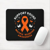 Frauen-Support-Mannschaft Multiple Sklerose-Bewuss Mousepad (Mit Mouse)