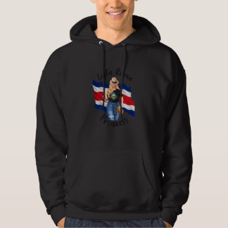 Frauen Süße Blonde Frauen Costa-Ricanische Prinzes Hoodie
