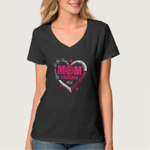 Frauen Süße Blumen Segen Als Mama Oma Genannt Zu W T-Shirt