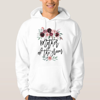 Frauen Süße Brautparty Hochzeit Blumen Design Mo Hoodie