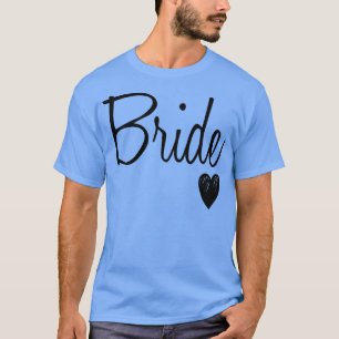 Frauen Süße weiße Braut Junggesellinnenabschied  T-Shirt