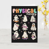 Frauen Süßer Geist Physiotherapie Pt Physiotherapi Karte (Gelbe Blume)