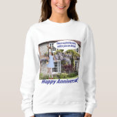 Frauen Sweatshirt. Alles Gute zum Jubiläum. Sweatshirt (Vorderseite)