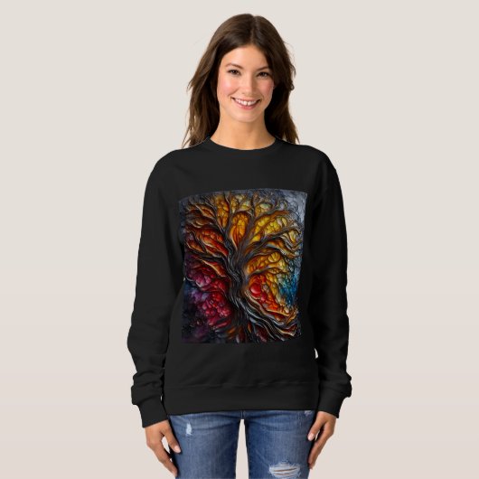 Frauen-Sweatshirts Art Expression 10 Sweatshirt (Vorne ganz)