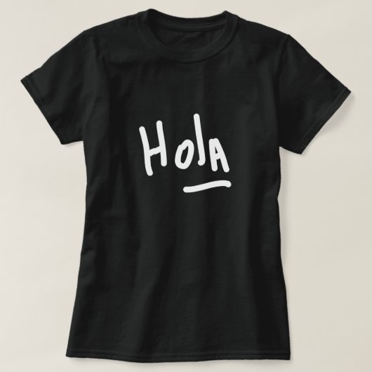 Frauen T-Shirt Hola (Design vorne)