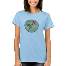 Frauen T-Shirt in Hellblau
