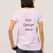 Frauen T-Shirt in Hellrosa (Rückseite)