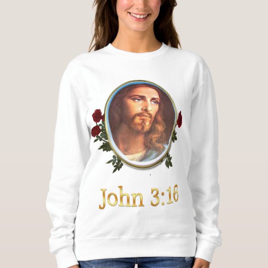 Frauen T - Shirt John 3:16 (Vorderseite)