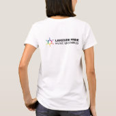 Frauen T-Shirt - Lakeside Pride Music Ensembles (Rückseite)