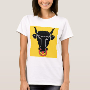 Frauen-T-Shirt mit Flagge des Kantons Uri, Schweiz T-Shirt
