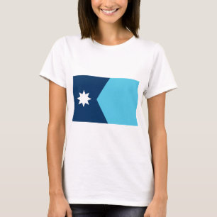 Frauen-T-Shirt mit Flagge von Minnesota, USA T-Shirt