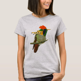 Frauen-T-Shirt mit Tufted Coquette-Design T-Shirt