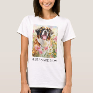 Frauen T-Shirt – Saint Bernard Mom Tee