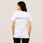 Frauen-T-Shirt Tri-Blend Shirt (Rückseite voll)