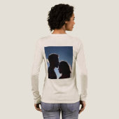 Frauen T-Shirt Tri-Blend Shirt (Voller Rückseite)