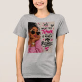 Frauen T-Shirt Tri-Blend Shirt (Vorderseite)