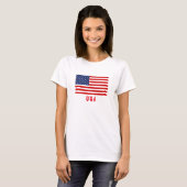 Frauen-T - Shirt USA (Vorne ganz)