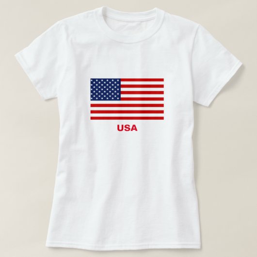 Frauen-T - Shirt USA (Design vorne)