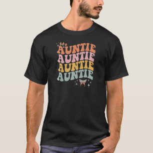 Frauen Tante Vintag Cool Beste Tante Familie Prego T-Shirt