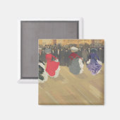 Frauen tanzen die Dosen Magnet (Vorderseite/Rückseite)