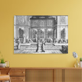 Frauen tanzen im Harem Leinwanddruck (Insitu (Wohnzimmer))