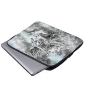 Frauen tanzen in den Wolken - Gefühl - Malerei Laptopschutzhülle (Vorne Knopf)