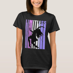 Frauen tanzen Lila Limitless Geburtstagskutsche T-Shirt